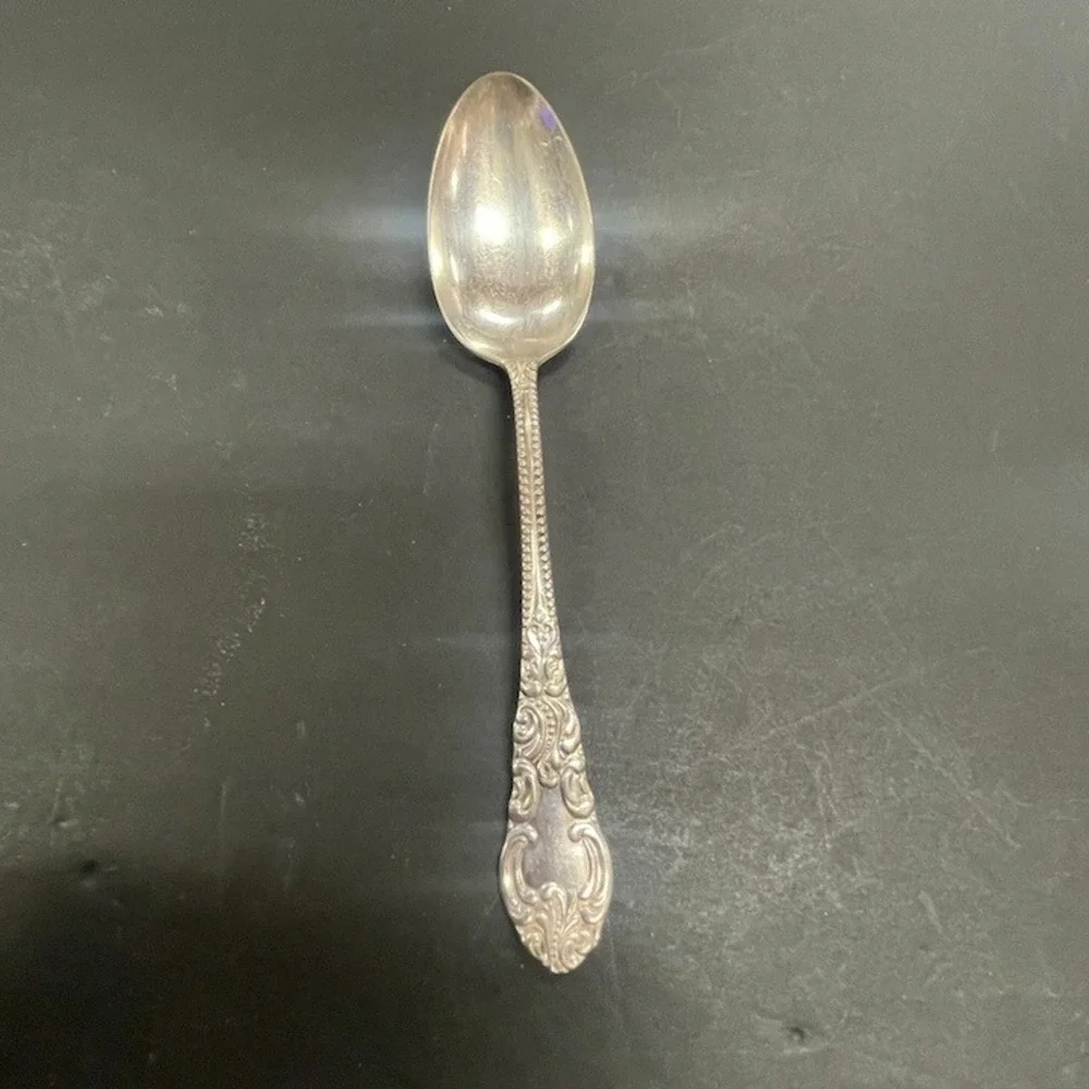 Holmes & Edwards‎ XIV Silverplate Small Serving Spoon Vintage ES6